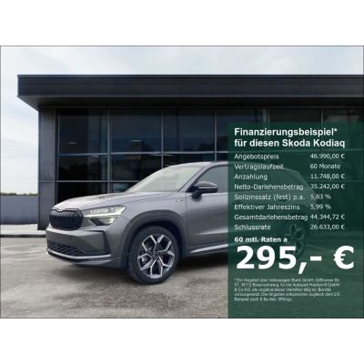 Skoda Kodiaq Sportline 1.5 TSI mHEV DSG  Navi AHK PDC 