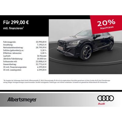 Audi Q2 35 TFSI LAST GENERATION S-LINE+LED+PDC VOandHI+