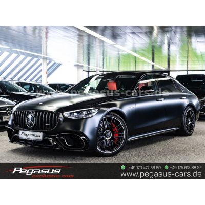 Mercedes-Benz S 63 AMG S E-Perform. L *BURM 4D*BLACK MAGNO*21"