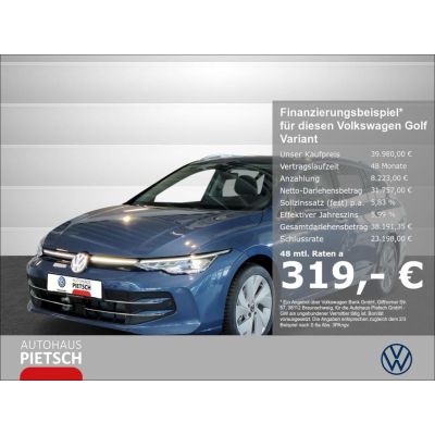 Volkswagen Golf Variant Style 1,5 l eTSI 110 kW (150 PS) 7-