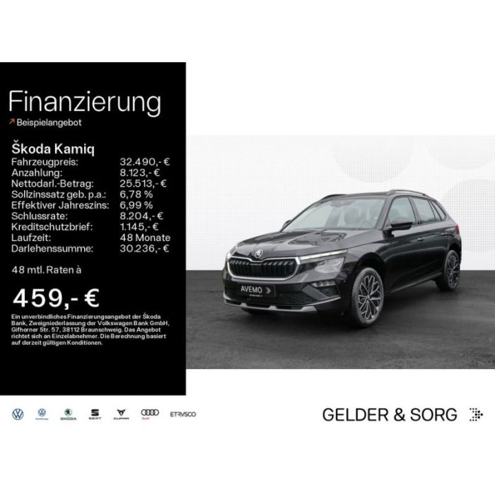 Skoda Kamiq Tour 1,5 TSI 110 kW DSG- MATRIX-NAVI