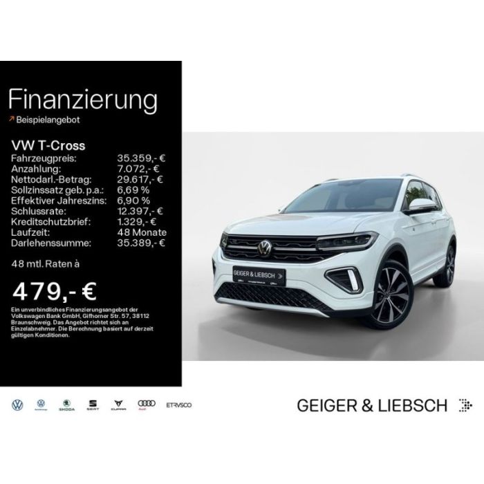 Volkswagen T-Cross R-Line 1.5 l TSI ACT OPF 110 kW (150 PS)