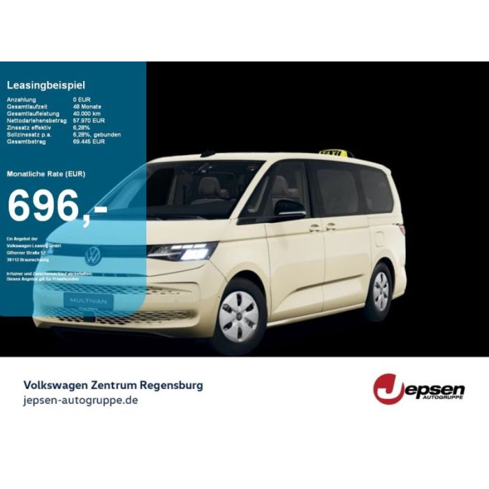 Volkswagen T7 Multivan TAXI Life 2.0 TDI DSG LÜ R-KAMERA