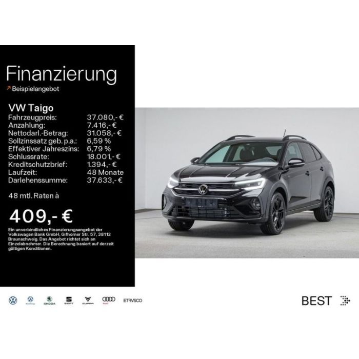 Volkswagen Taigo R-Line 1,5 l TSI 150 PS DSG Navi/Klima/SHZ