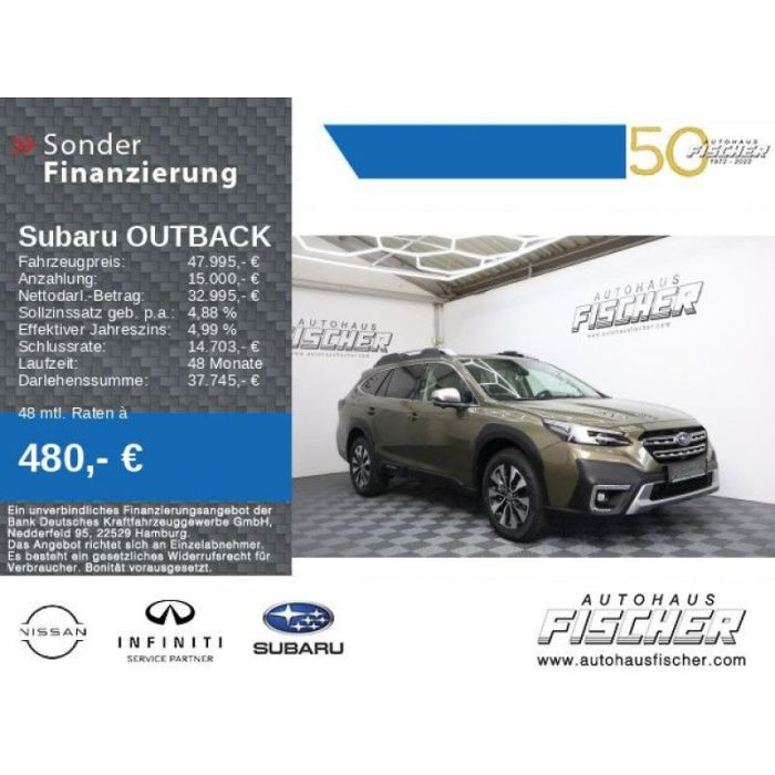 Subaru Outback 2.5 Platinum 4x4 Leder Schiebedach LED K