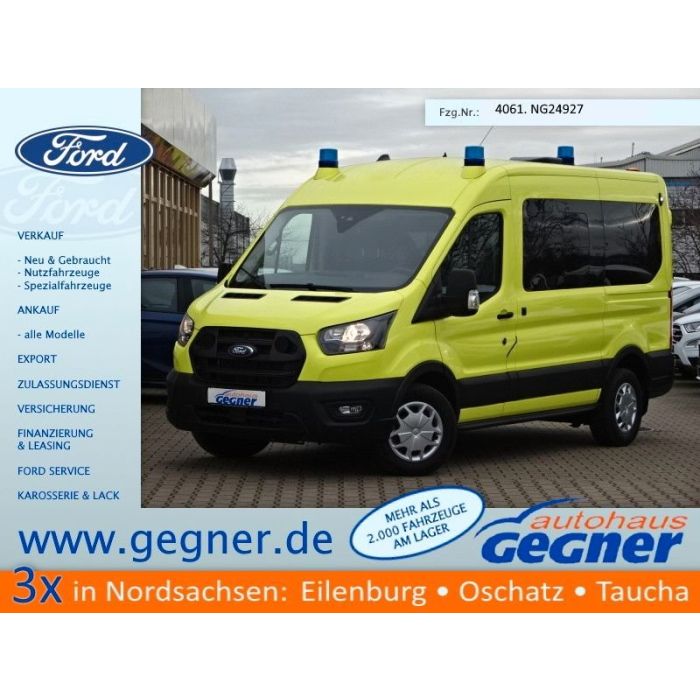 Ford Transit 350L2H2 Trend Autom Rettung Blaulicht