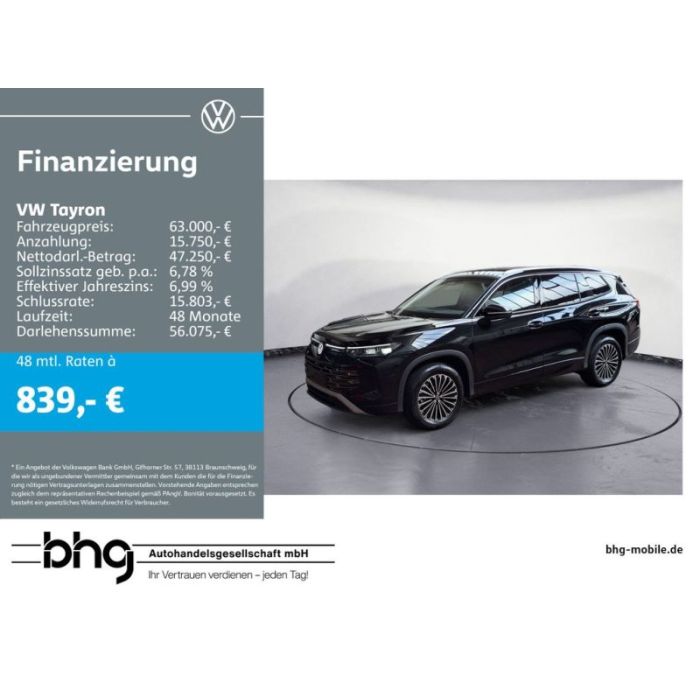 Volkswagen Tayron Elegance 2,0 l TSI OPF 4MOTION 15   7-Gan