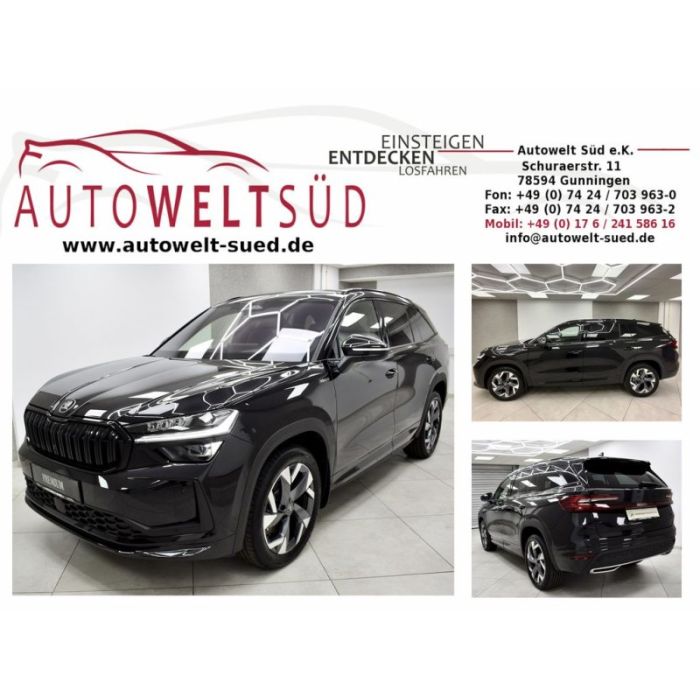 Skoda Kodiaq 2.0 TDI DSG 4x4 Sportline 7Sitzer HUD RCa