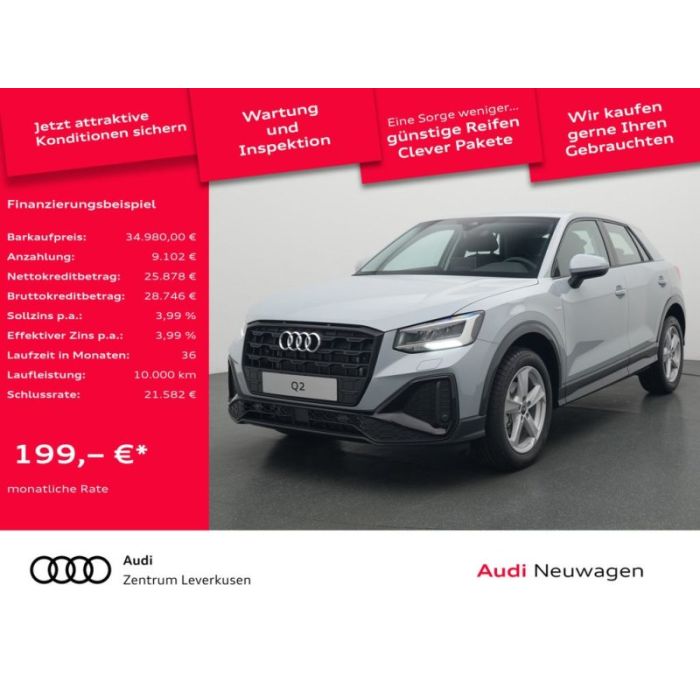 Audi Q2 35 TFSI S tronic S line LED KAM AHK VIRT PDC