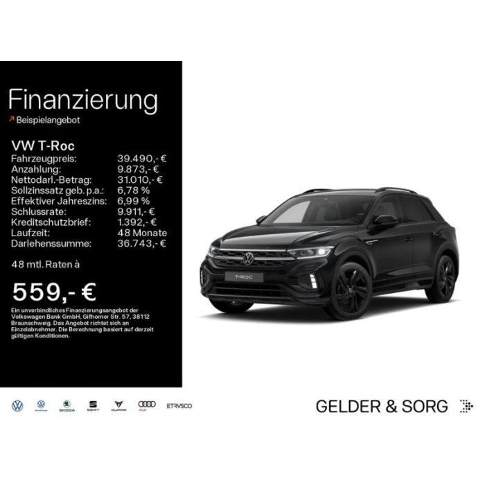 Volkswagen T-Roc R-Line 1.5 TSI DSG IQ.Drive*AHK*Keyless