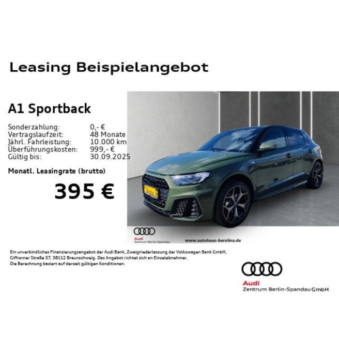 Audi A1 Sportback 35 TFSI S line S tronic *GRA*R-CAM*