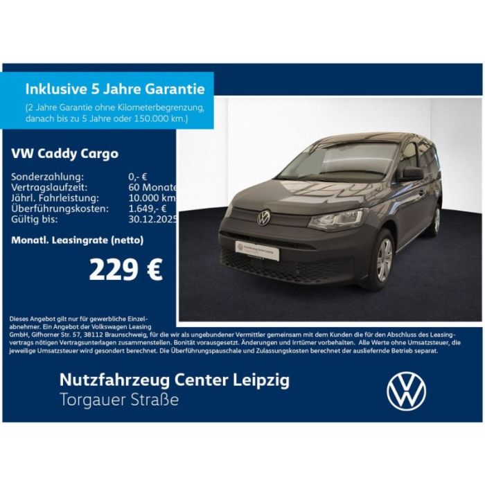 Volkswagen Caddy Cargo 1.5 l TSI 85 kW KLIMA*GJR