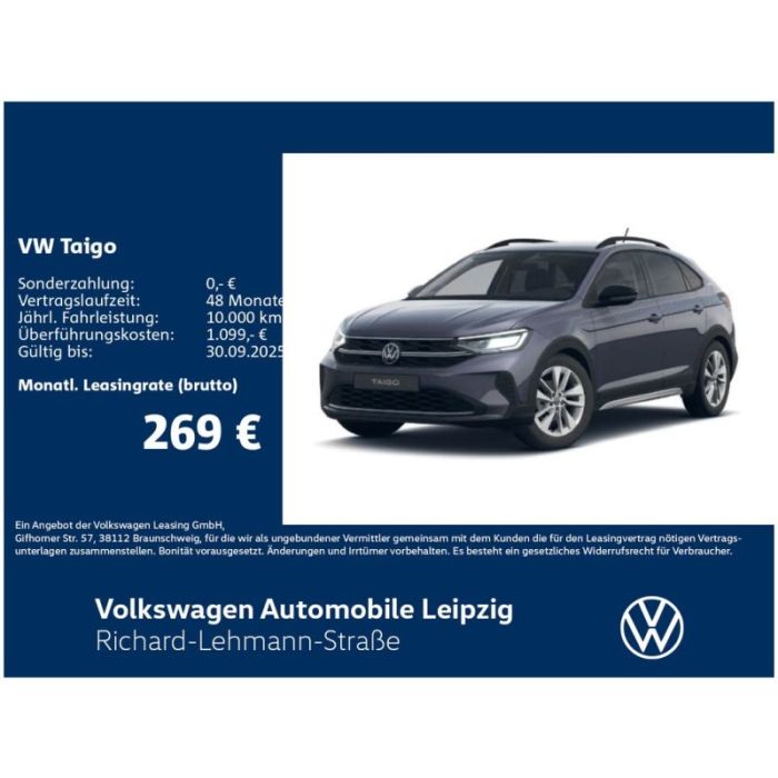 Volkswagen Taigo ENERGY 1.5 TSI 110 kW DSG*GJR*LWS*RFK