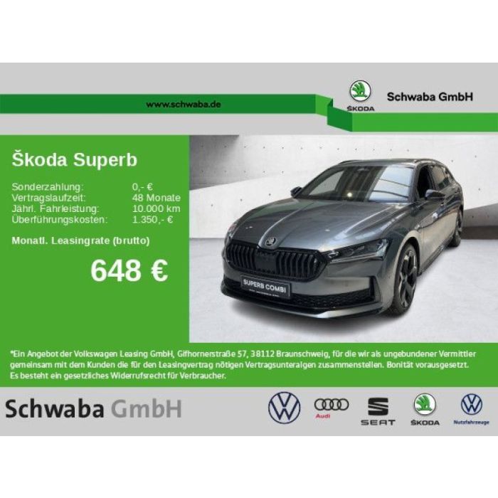 Skoda Superb Combi Sportline 1,5 TSI iV DSG *MATRIX*