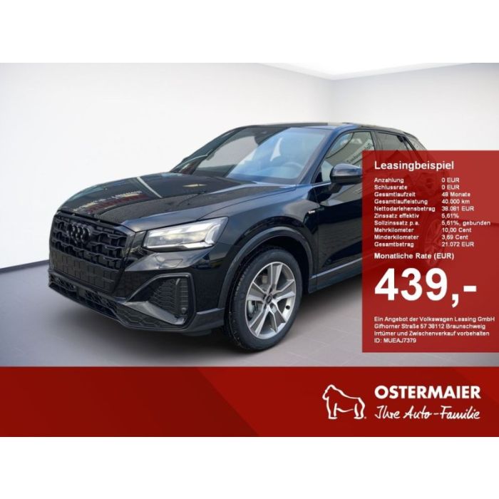 Audi Q2 S line 35TFSI 150PS S tronic MATRIX,NAVI,AHK,