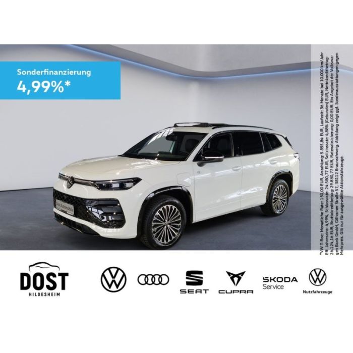 Volkswagen Tayron R-Line 1,5 l eHybrid DSG PANO+AHK+LEDER
