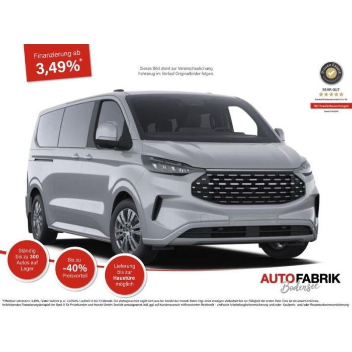 Ford Tourneo Custom Titanium 320 L2 2.0 EcoBlue A8 *S
