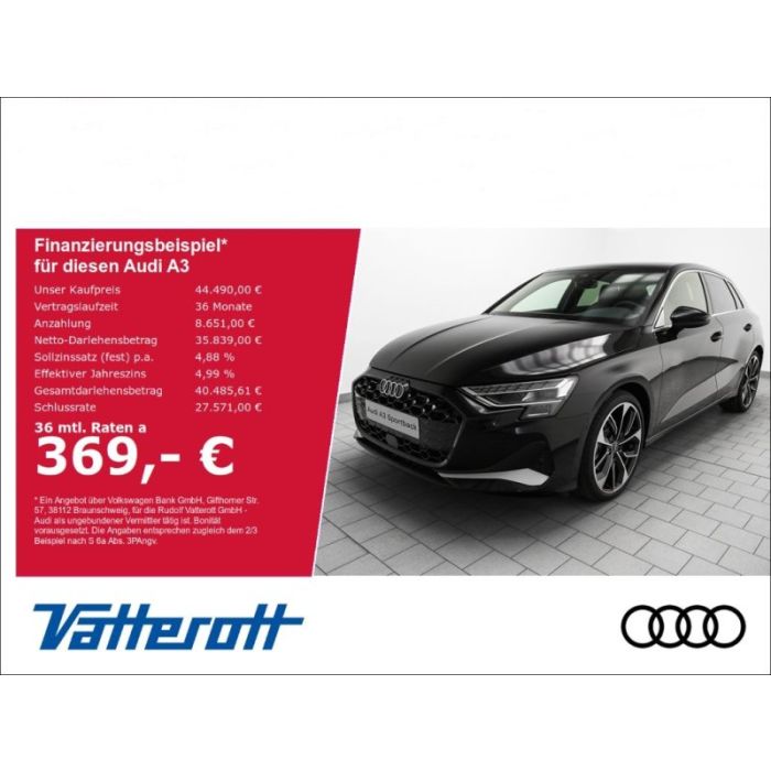 Audi A3 Sportback advanced 35 TFSI Mod25 Matrix ACC N