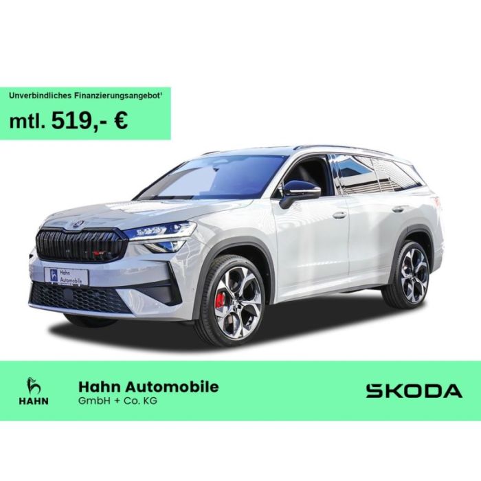 Skoda Kodiaq RS 2,0TSI 265PS DSG 4x4 ACC Navi Pano StH