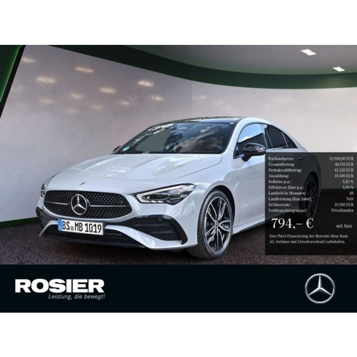 Mercedes-Benz CLA 220 d Coupé AMG Line Distr Night Pano MULTIB