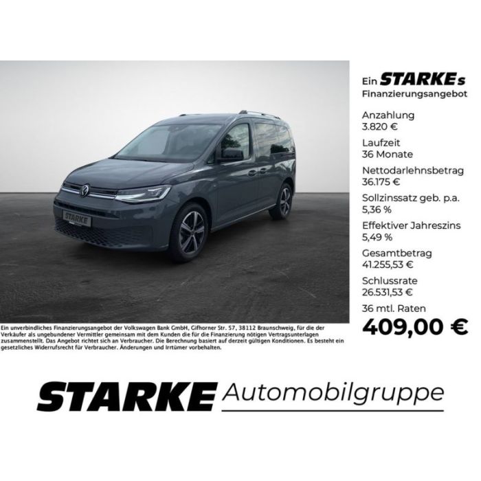 Volkswagen Caddy 1.5 TSI DSG Goal  LED Kamera PDC Tempo Kli