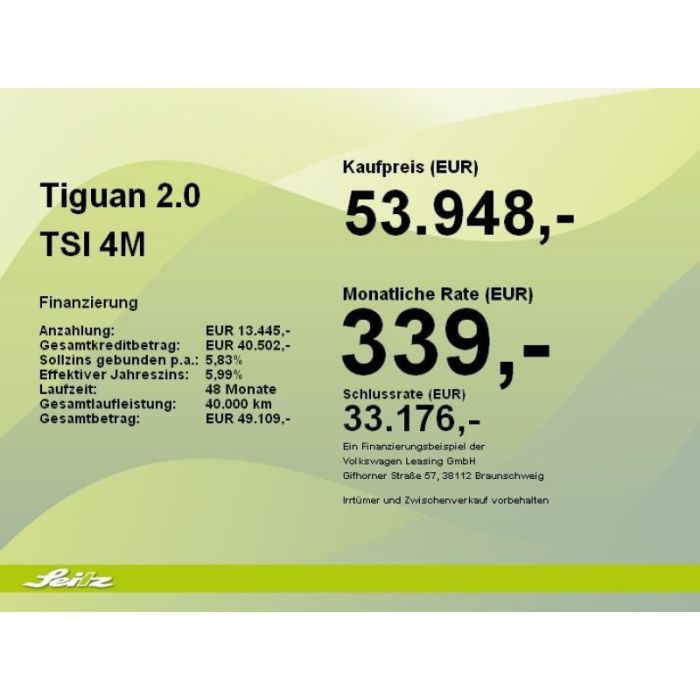Volkswagen Tiguan 2.0 TSI 4M R-Line *AHK*PANO*MATRIX*