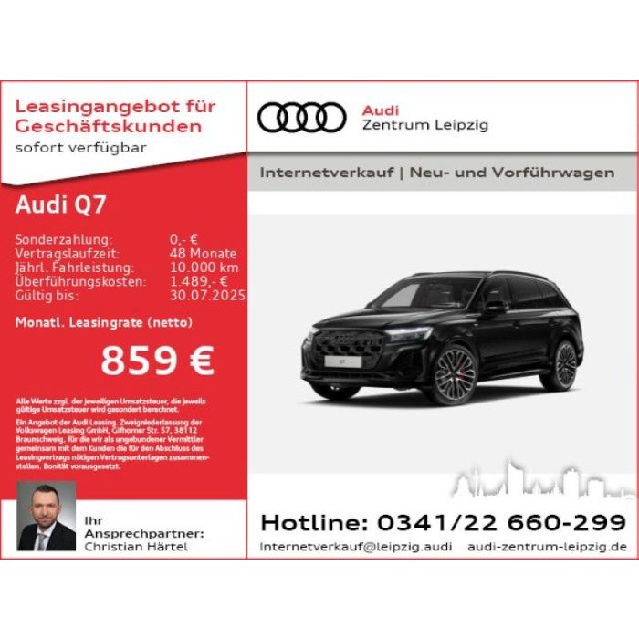 Audi Q7 SUV S line 60 TFSI e qu. AHK*Pano*HuD*WR*OLED