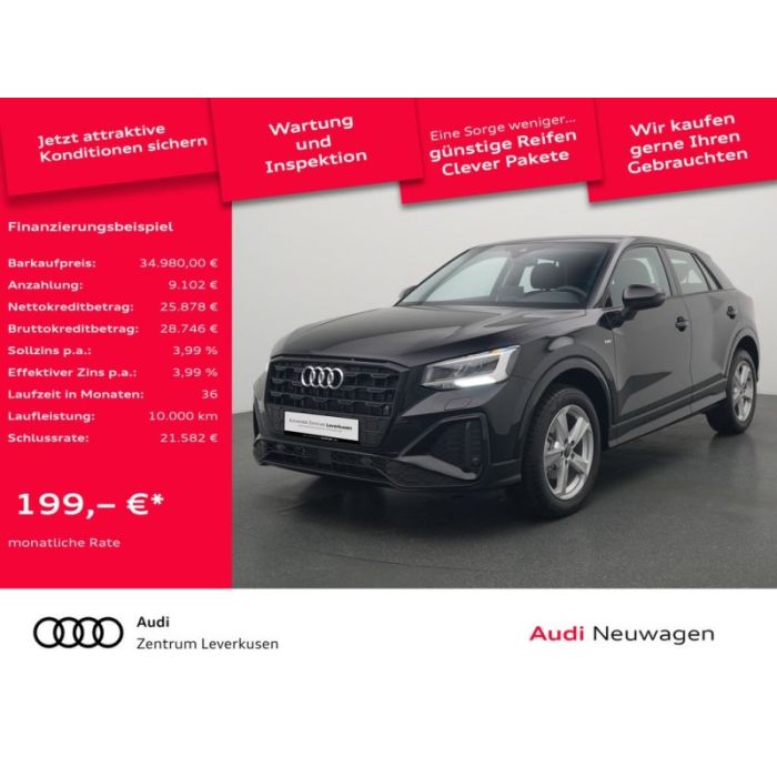 Audi Q2 S line S tronic LED KAM AHK APP-CONNECT SHZ