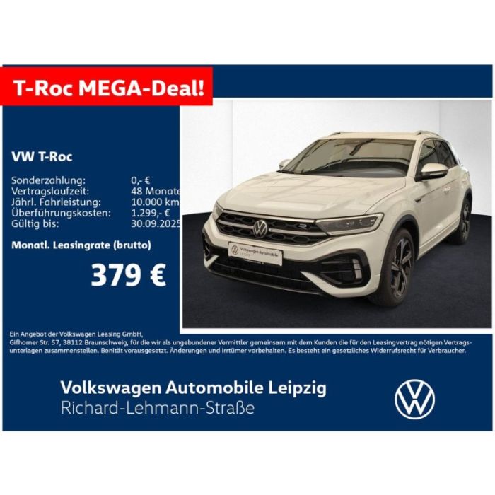 Volkswagen T-Roc R 2.0 l TSI 4MOTION 221 kW DSG