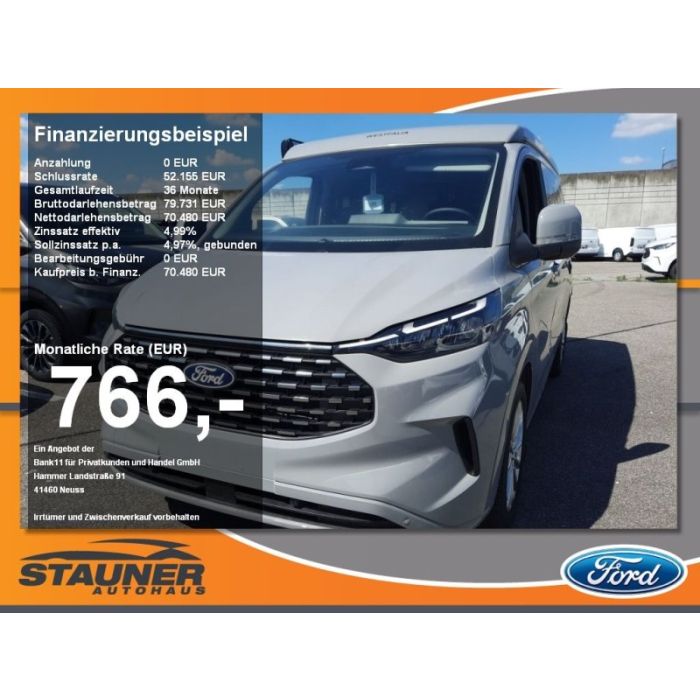 Ford Tourneo Custom Nugget Titanium 2.0 EcoBlue 320L1