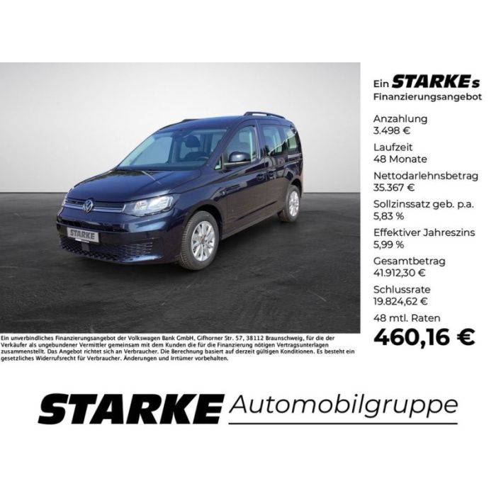 Volkswagen Caddy 2.0 TDI DSG Life  Kamera PDC LM Tempo Klim