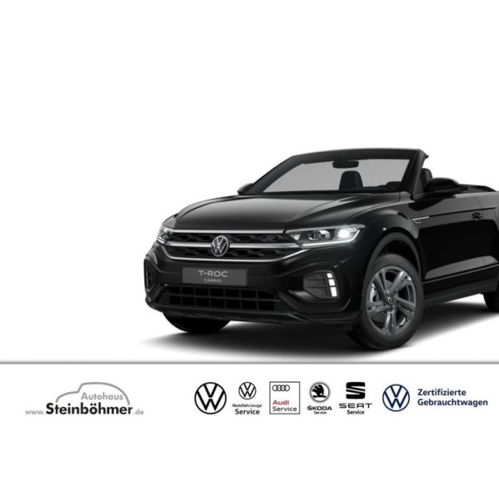 Volkswagen T-Roc Cabriolet R-Line 1.5 TSI RearView Navi LED