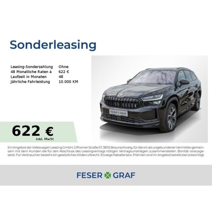 Skoda Kodiaq Sportlinr 2.0 TDI 4x4 DSG 360°/PSD/AHK