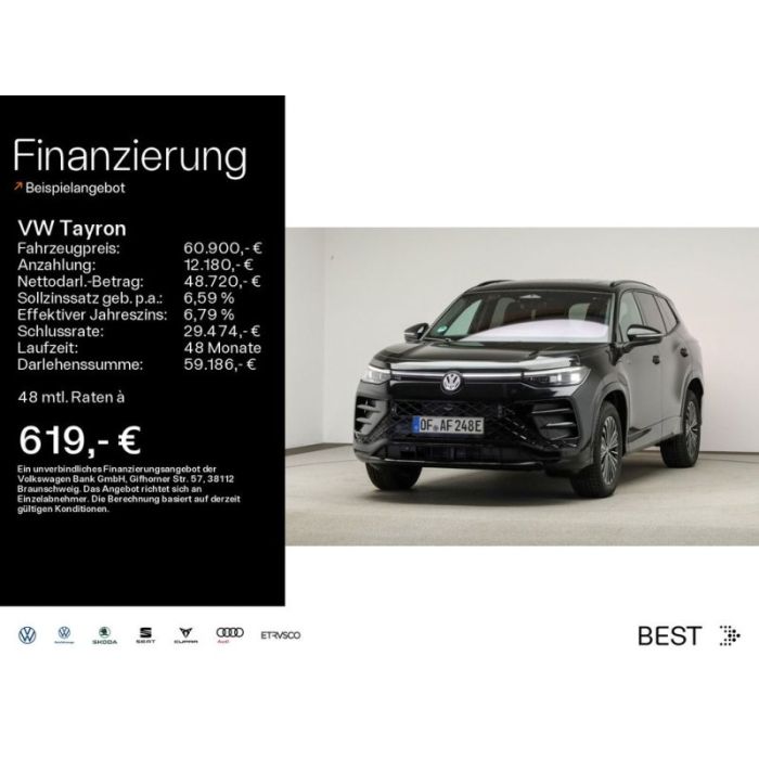 Volkswagen Tayron R-Line 1,5 l eHybrid 130 kW / 85 kW DSG