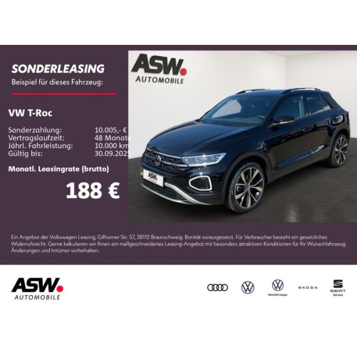 Volkswagen T-Roc Style 2.0 TDI 150 PS DSG AHK ACC RFK