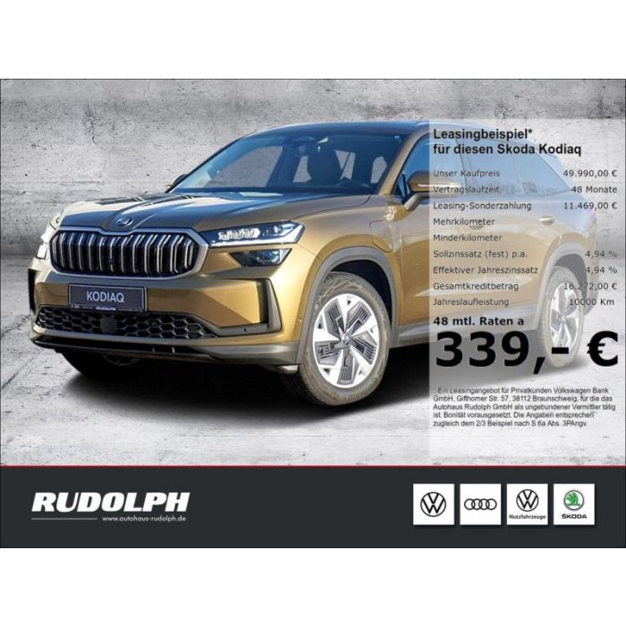 Skoda Kodiaq 1.5 TSI iV Selection Neupreis: 57.245,00 