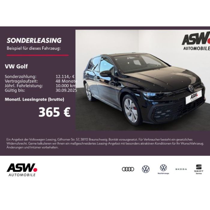 Volkswagen Golf GTE 1,5 l eHybrid OPF 177 PS/116 PS DSG AHK