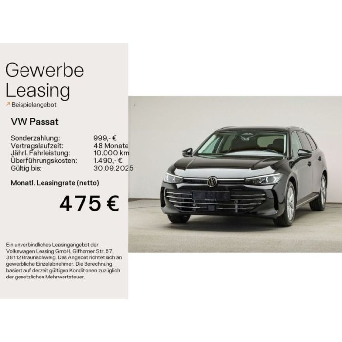 Volkswagen Passat Business 1,5 l eHybrid 150 PS DSG Nav/Kli