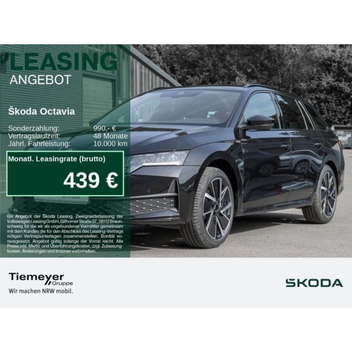 Skoda Octavia Combi 2.0 TSI DSG 4x4 Sportline Navi HUD