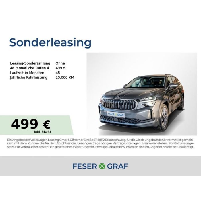 Skoda Kodiaq Selection 2.0TDI DSG 4x4 AHK/RFK/MATRIX