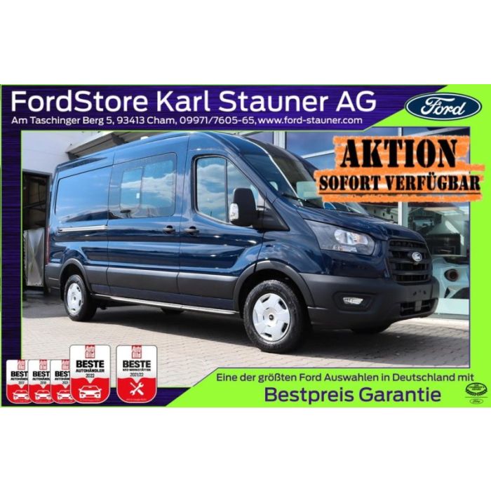 Ford Transit 2.0 DOPPELKABINE 350L3 SYNC 4 3,99%* AHK