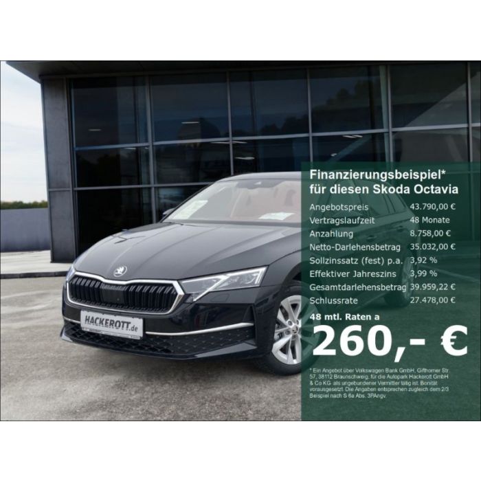 Skoda Octavia Combi Selection 2.0 TDI DSG AHK Navi Pan