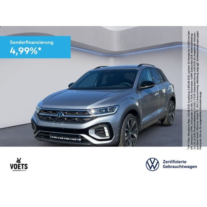 Volkswagen T-Roc 1,5 TSI R-Line DSG+AHK+KAM+NAVI