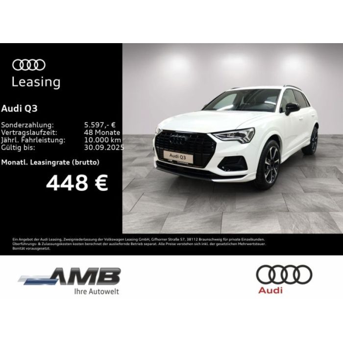 Audi Q3 Advanced 35 TFSI LED/Navi/S line-Int/Volllack