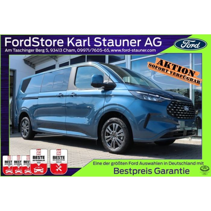 Ford Tourneo Custom Titanium 320/L2 SYNC 4 AHK 3,99%*
