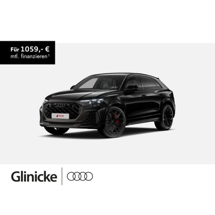 Audi RS Q8 performance 305KMH+CARBON+AHK+PANO+STANDH