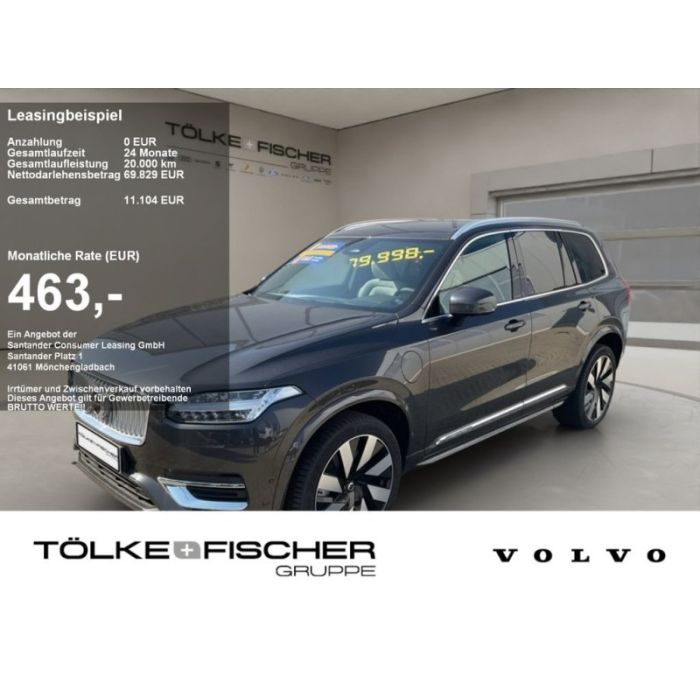 Volvo XC90 Recharge T8 AWD Plug-in Hybrid Plus Bright