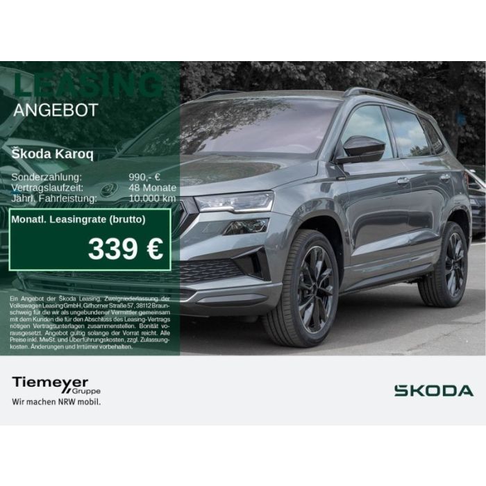 Skoda Karoq 1.5 TSI DSG Sportline Navi Matrix Virtual