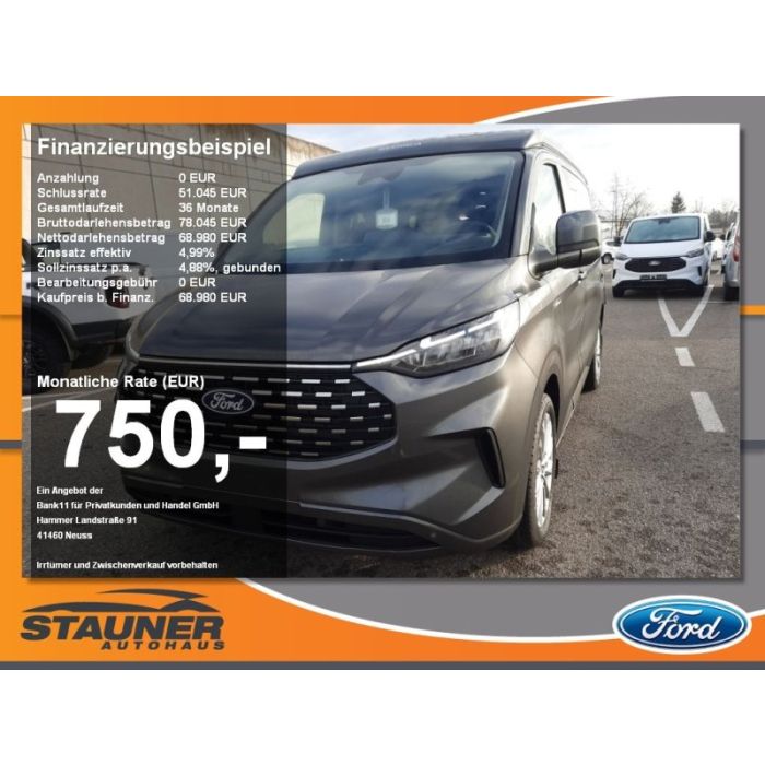 Ford Tourneo Custom Nugget 2.0 EcoBlue 320L1 Standh.