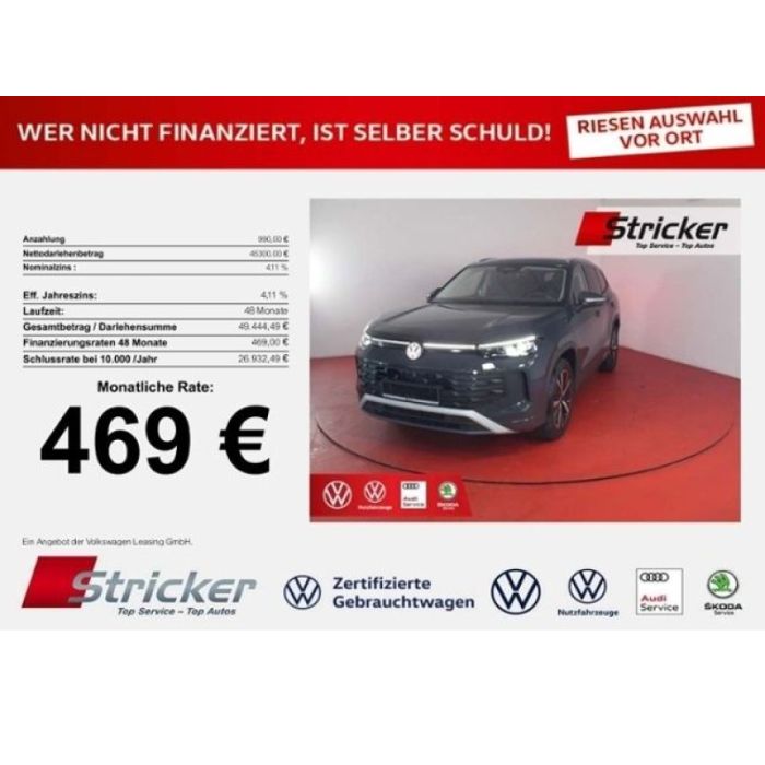 Volkswagen Tayron Life 1.5 eTSI DSG 469,- mtl. 7-Sitzer Key